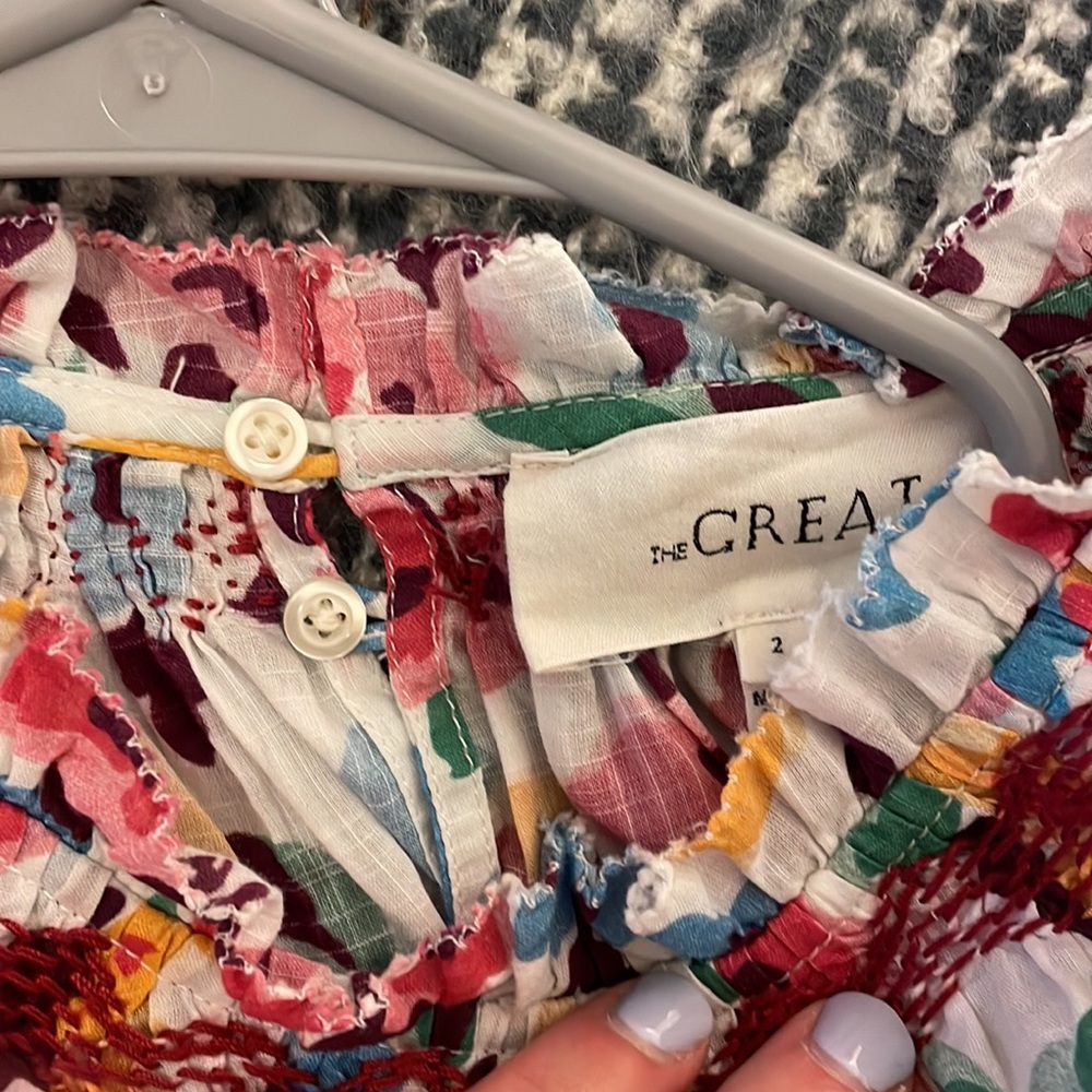 The Great. the Isle Top in Tropical Floral - Picture 6 of 7
